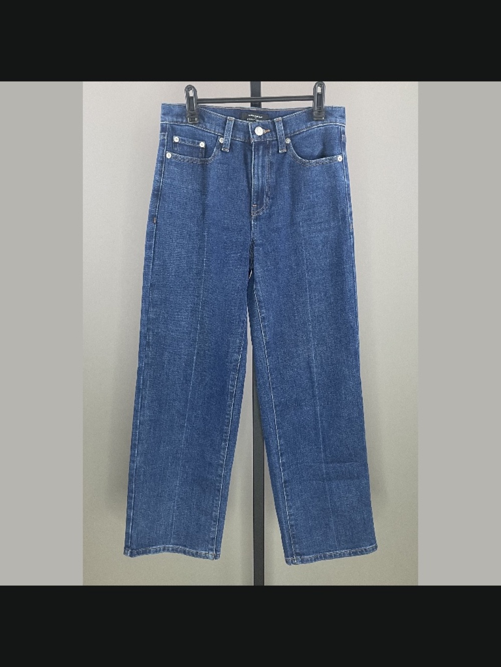 NEW Banana Republic Jeans Womens 26 blue denim straight leg ankle preppy casual